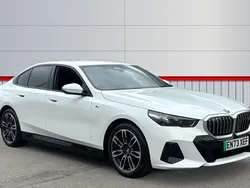 White Used 2023 BMW i5 M Sport Sedan | £42,654 (Fair price)