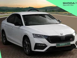 White Used 2021 Skoda Octavia vRS Hatchback | £19,067 (Good price)