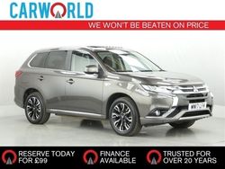 Brown Used 2017 Mitsubishi Outlander SUV | £9,940 (Fair price)