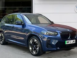 Blue Used 2022 BMW iX3 M Sport SUV | £30,700 (Fair price)