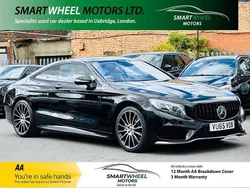 Black Used 2015 Mercedes S500 AMG Line Premium Sedan | £31,840