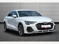 Arkona white Used 2025 Audi A3 e-tron S-Line Hatchback | £28,150 (Fair price)
