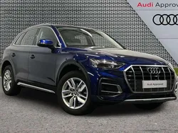 Blue Used 2024 Audi Q5 Sport SUV | £36,495 (Fair price)
