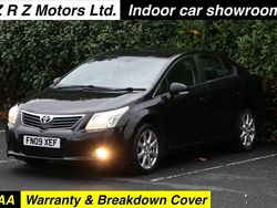 Black Used 2009 Toyota Avensis Sedan | £3,499 (Fair price)