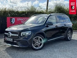 Black Used 2021 Mercedes GLB200 AMG line SUV | £24,500 (A bit pricey)