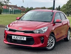 Red Used 2017 Kia Rio 3 Hatchback | £10,245 (Good price)
