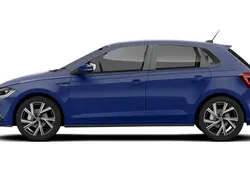 Blue Used 2021 VW Polo R-line Hatchback | £15,559 (Fair price)