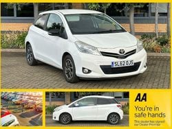 White Used 2012 Toyota Yaris Edition Hatchback | £4,425 (Fair price)