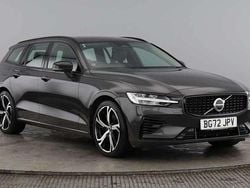 Platinum grey Used 2022 Volvo V60 Plus Estate | £23,690 (Expensive)