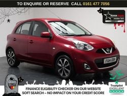 Red Used 2014 Nissan Micra S Hatchback | £4,440 (Fair price)