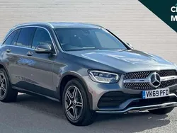 Grey Used 2019 Mercedes GLC220 AMG line SUV | £25,265 (Fair price)