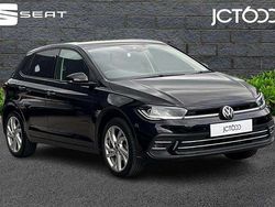 Black Used 2022 VW Polo Style Hatchback | £16,828 (Fair price)