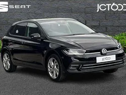 Black Used 2022 VW Polo Style Hatchback | £17,250 (Fair price)