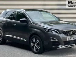 Grey Used 2019 Peugeot 3008 GT-line SUV | £16,836 (Fair price)