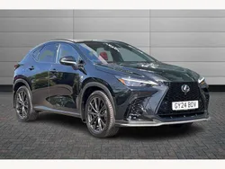Graphite black Used 2024 Lexus NX450h+ Sport Line SUV | £47,895 (Fair price)