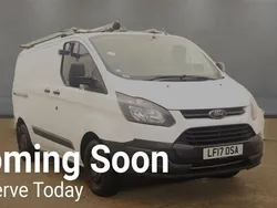 White Used 2017 Ford Transit Custom Van | £9,588 (Fair price)