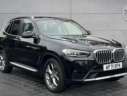 Black Used 2021 BMW X3 xLine SUV | £26,192 (A bit pricey)