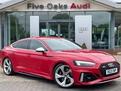 Red Used 2021 Audi RS5 Sportback Black Edition Hatchback | £42,990