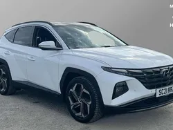 White Used 2021 Hyundai Tucson Ultimate SUV | £18,726 (Expensive)