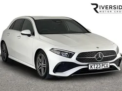 Polar white Used 2023 Mercedes A200 Executive Hatchback | £22,490 (Fair price)
