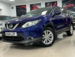 Blue Used 2014 Nissan Qashqai Acenta Premium SUV | £7,795 (Fair price)