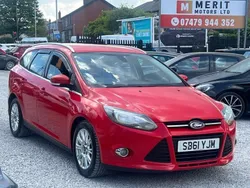 Red Used 2012 Ford Focus Titanium Estate | £3,990 (Good price)