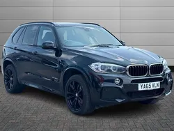 Black sapphire Used 2015 BMW X5 M Sport SUV | £19,490 (Good price)