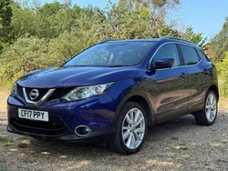 Blue Used 2017 Nissan Qashqai Tekna SUV | £8,699 (Fair price)