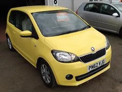 Yellow Used 2012 Skoda Citigo Elegance Hatchback | £2,795 (Fair price)