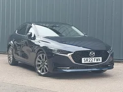 Blue Used 2022 Mazda 3 Edition Sedan | £18,998 (Fair price)