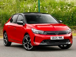 Premium metallic crimson red New 2025 Vauxhall Corsa Hatchback | £20,498 (Fair price)