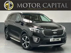 Black Used 2015 Kia Sorento 2 SUV | £8,295 (Fair price)