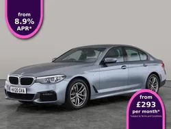 Blue Used 2020 BMW 520 M Sport Sedan | £19,653 (Good price)