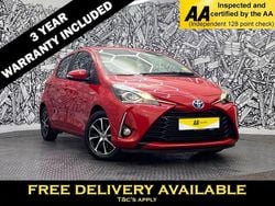 Red Used 2018 Toyota Yaris Hybrid Hatchback | £13,695 (Fair price)