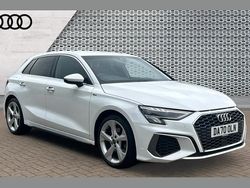 White Used 2020 Audi A3 S-Line Hatchback | £17,615 (A bit pricey)