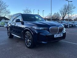 Blue Used 2023 BMW X5 M Sport SUV | £69,969 (Expensive)