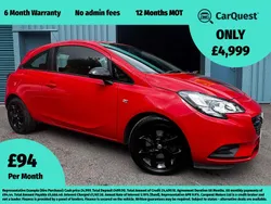 Red Used 2015 Vauxhall Corsa S Hatchback | £4,999 (Fair price)