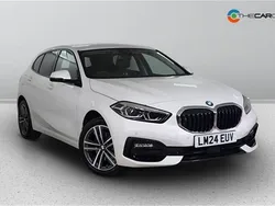 White Used 2024 BMW 118 Sport Line Hatchback | £21,975 (Good price)