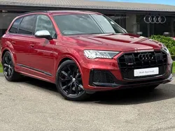 Red Used 2020 Audi SQ7 Sport SUV | £48,890 (Fair price)