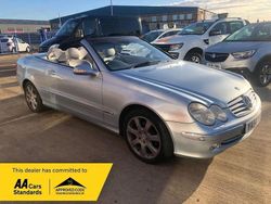 Silver Used 2004 Mercedes CLK320 Elegance Cabriolet | £3,457