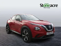 Red Used 2021 Nissan Juke Tekna SUV | £15,495 (Good price)