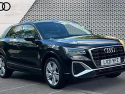 Black Used 2021 Audi Q2 S-Line SUV | £21,722 (Fair price)