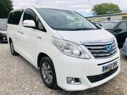 White Used 2025 Toyota Alphard MPV | £11,490