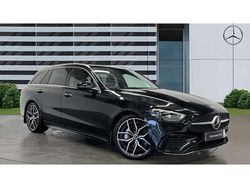 Black Used 2024 Mercedes C200 AMG Line Premium Plus Estate | £35,153 (A bit pricey)