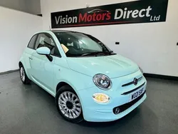 Green Used 2021 Fiat 500 Lounge Hatchback | £7,250 (Good price)