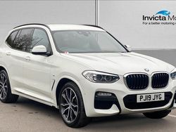 White Used 2019 BMW X3 M Sport SUV | £20,000 (Good price)