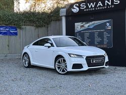 White Used 2015 Audi TT S-Line Coupe | £10,495 (Fair price)