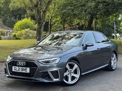Grey Used 2021 Audi A4 S-Line Sedan | £22,425 (Fair price)