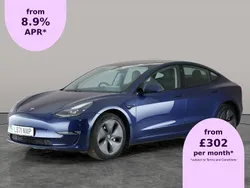 Blue Used 2021 Tesla Model 3 Long Range AWD Sedan | £19,373 (Fair price)
