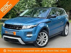 Blue Used 2014 Land Rover Range Rover evoque Dynamic SUV | £13,990 (Fair price)
